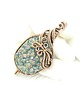 broszki Broszka wire wrapping z kwarcem tytanowym 7