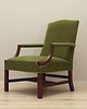 fotele Fotel mahoniowy, duński design, lata 70, produkcja: Dania 1