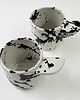 kubki Kubek #06 /white and black, 100ml/ z serii Architecture 9