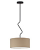 lampy wiszące Czarny żyrandol do salonu LOZANNA fi - 40 cm 7