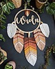 łapacze snów Makrama personalizowany łapacz snów z imieniem / napisem boho 2