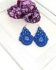 kolczyki soutache Kobaltowe kolczyki sutasz - kolekcja Thalia 4