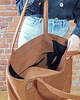 torby na ramię Lazy bag Bukka ruda wodoodporna oversize 5