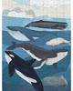 puzzle dla dzieci Wieloryby Puzzle 500 Elementów 2