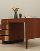 biurka Biurko tekowe, duński design, lata 70, produkcja: Dania 2