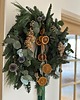 wianki bożonarodzeniowe Duży świąteczny wianek naturalny xxl 3