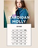 kardigany damskie Kardigan MOLLY alpaka i wełna 8