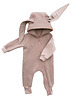 kombinezony dla niemowlaka Kombinezon Królik  - brudny róż 1