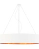 plafony Lampa wisząca z cylindrycznym abażurem PORTO GOLD fi - 100 cm 4