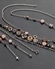 chokery Colours mix vol. 12/rose gold/ - naszyjnik 9