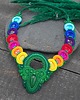kolie Naszyjnik sutasz kolorowy wiosenny kolia handmade z agatem Primavera 2