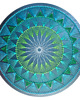 Ozdoby na ścianę Rozeta GREEN FAIRY z tutorialem - Zestaw DIY String Art BOX 4