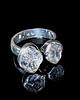 pierścionki srebrne Pierścionek gemini- herkimery 2