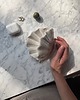 pojemniki na biżuterię Ceramiczna muszla na biżuterię talerzyk na drobiazgi muszla dekoracyjna 4