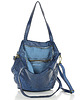 torby na ramię Torba shopper pleciona ze skóry  - MARCO MAZZINI jeans nieb 7