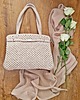 torby na ramię Torebka ze sznurka Classic - piaskowa 1