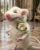 figurki i rzeźby Myszka na balu filcowana igłą 10cm 4