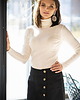 t-shirt damskie Ana Moroles, Golf merino, Śmietanka 2