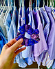 gumki do włosów Jedwabna scrunchie z upcyklingu 1