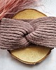 opaski do włosów Wełniana opaska handmade z alpaki i merino, miękka, ciepła, brudny róż 4