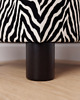 pufy do siedzenia Pufa tapicerowana Zebra 4