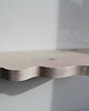 półki Półka ścienna z niewidocznym mocowaniem- bielona 58 cm 4