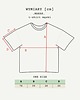 t-shirty męskie MAKAK - męski box t-shirt - koszulka oversize z krótkim rękawem z 100% etyczn 2