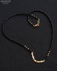 chokery Boho minimalistycznie choker ze złotymi rybkami Urok prostoty Prezent 6