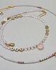 chokery Kwarc różowy i rubiny /choker/ - Szlachetna kolekcja 5