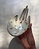 pojemniki na biżuterię Ceramiczna Łapka Handmade Talerzyk na Biżuterię Stracciatella 4