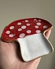 pojemniki na biżuterię Ceramiczna podstawka w kształcie muchomora 1