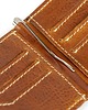 portfele męskie Męski brązowy portfel slimwallet ORLOVSKY W04 z klipsem na banknoty 6