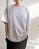 t-shirt damskie Szara bluzka raglan 6