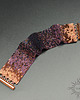 bransoletki ze szkła Purple Ombre, wyplatana bransoleta, beading 6