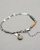 bransoletki wire wrapping Turkusowa batutka  - bransoletka 2