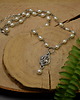 chokery Krótki naszyjnik choker perły wire wrapping 6