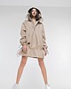 kurtki damskie Kurtka wiatrówka typu anorak wersja longline 2