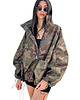 kurtki damskie Camo looseZip oversize jacket 1