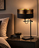 lampy stołowe Srebrna lampka nocna do sypialni w stylu glamour ALASKA GLAM 1