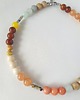 chokery Naszyjnik, BOHO ART jadeit, jaspis, labradoryt, wielobarwny 2