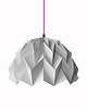 lampy wiszące Lampa wisząca origami ICEBERG M turkusowa 1