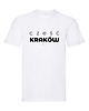 t-shirt damskie Koszulka biała "Cześć Kraków" 2