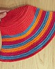 kapelusze damskie Bucket hat / kapelusz na szydełku 1