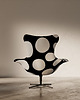 fotele Fotel obrotowy BUBBLE BASE BLACK 1