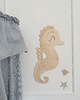 naklejki ścienne do pokoju dziecka Drewniany Konik Morski 2