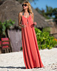 sukienki maxi damskie Sukienka maxi Orange 3