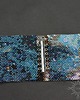 bransoletki ze szkła Ilúve - Heart Nebula I, szeroka wyplatana bransoleta, beading 6