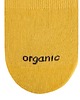 skarpetki damskie Stopki z bawelny organicznej organic żółte 1