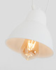 lampy wiszące Lampa wisząca COBEN HANGMAN 2 klosze długi kabel - biała 3