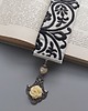 zakładki do książek Haftowana zakładka do książki ornamenty 1
